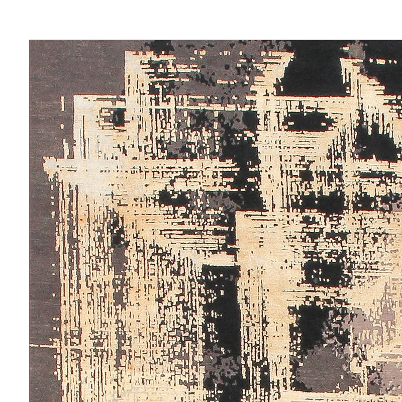 Designer Teppich 240x306cm - mehrfarbig