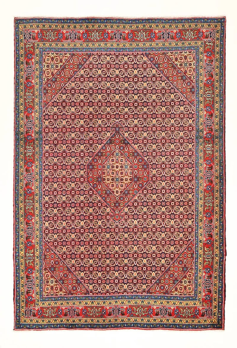 Ardebil Teppich 200x292cm - Perserteppich - rost