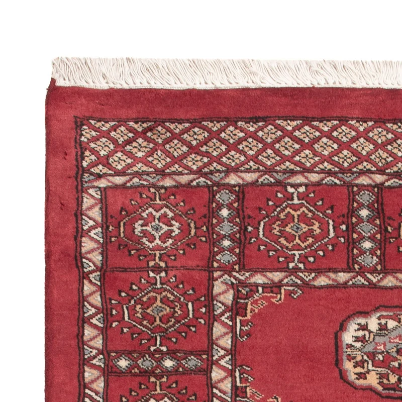 Pakistan Teppich 89x146cm - Orientteppich - rot