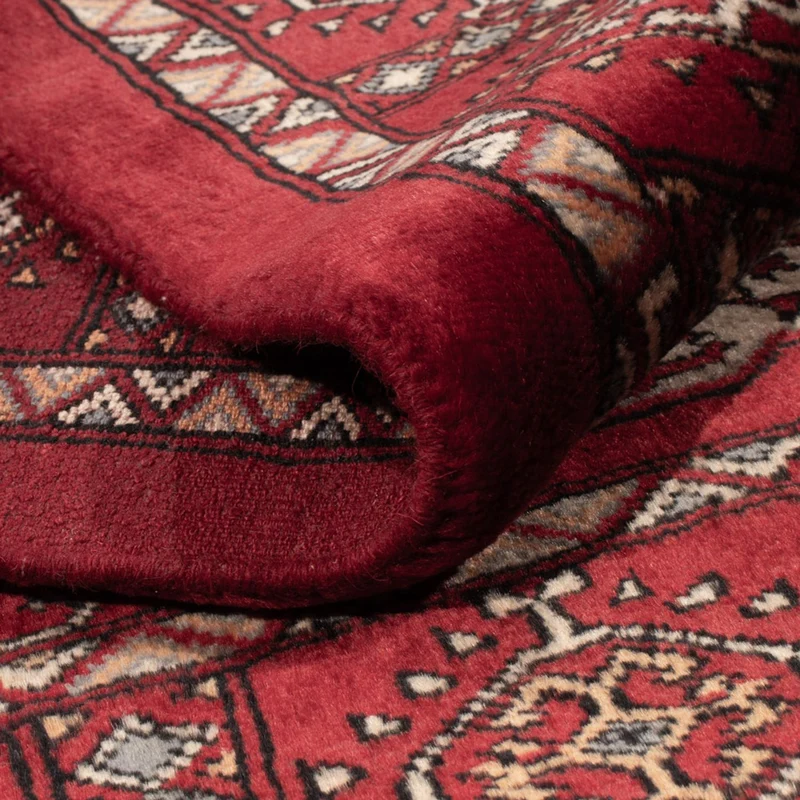 Pakistan Teppich 89x146cm - Orientteppich - rot