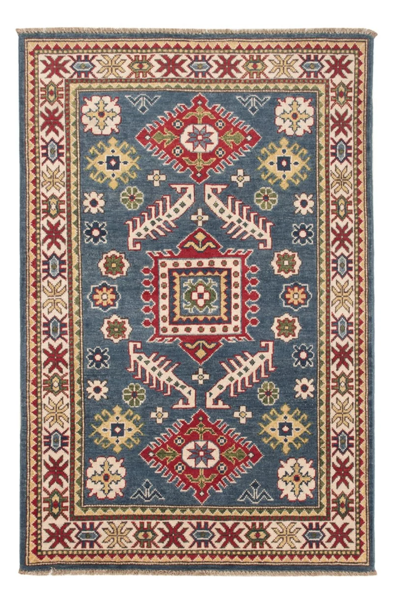 Kazak Teppich 98x150cm - Orientteppich - mehrfarbig