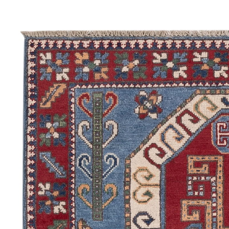 Kazak Teppich 100x150cm - Orientteppich - mehrfarbig