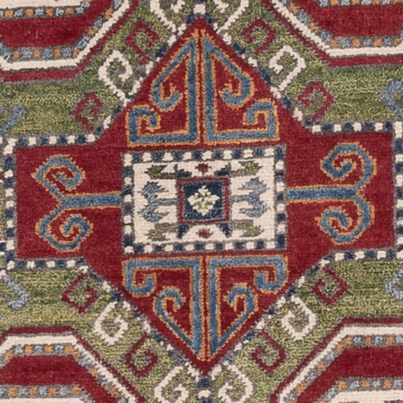 Kazak Teppich 100x146cm - Orientteppich - mehrfarbig
