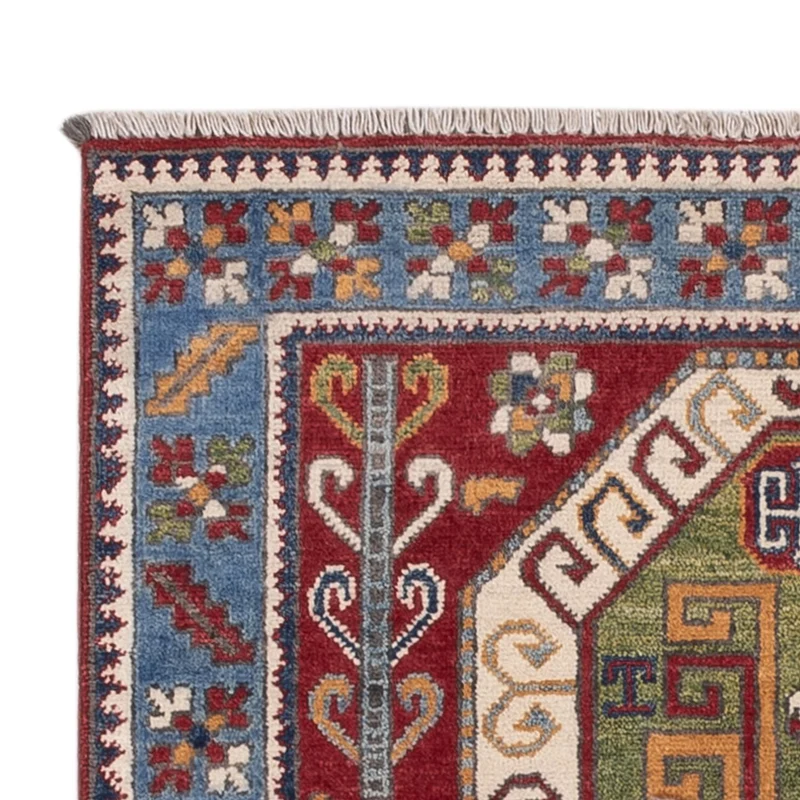 Kazak Teppich 100x146cm - Orientteppich - mehrfarbig