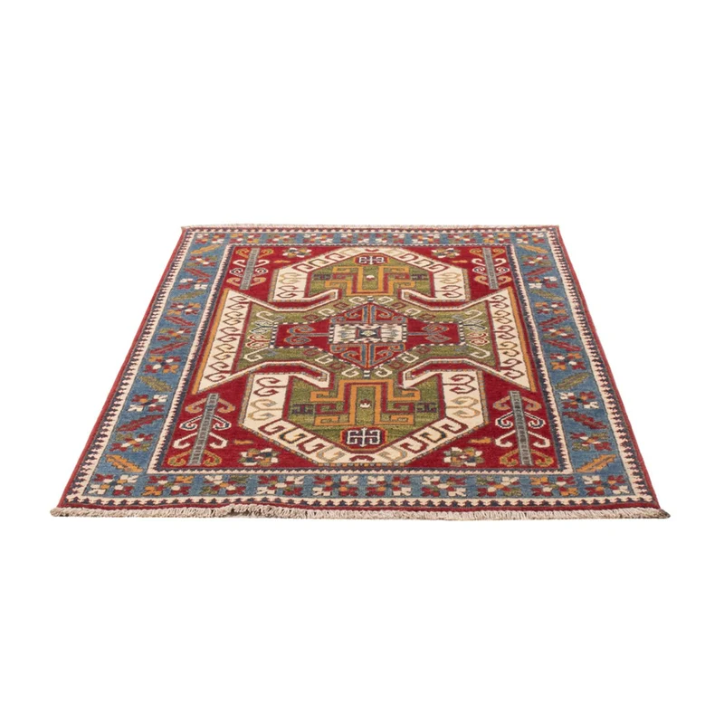 Kazak Teppich 100x146cm - Orientteppich - mehrfarbig