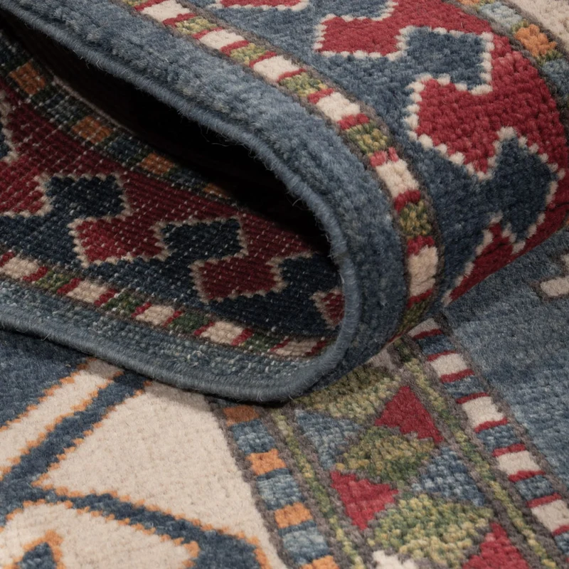 Kazak Teppich 197x302cm - Orientteppich - blau