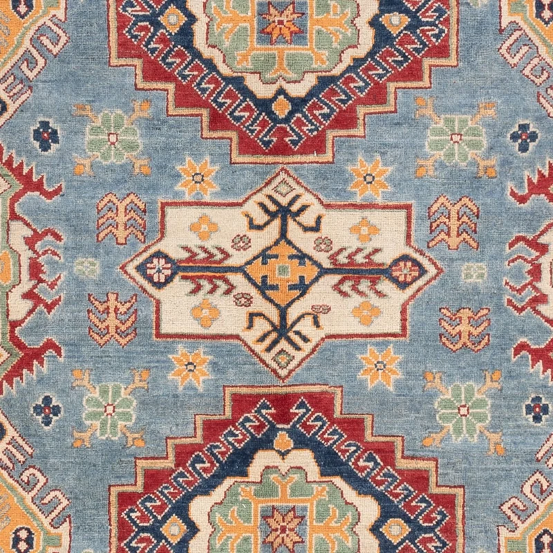 Kazak Teppich 203x291cm - Orientteppich - blau