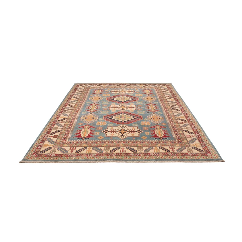 Kazak Teppich 203x291cm - Orientteppich - blau