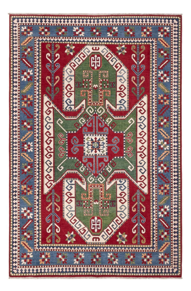Kazak Teppich 196x296cm - Orientteppich - mehrfarbig