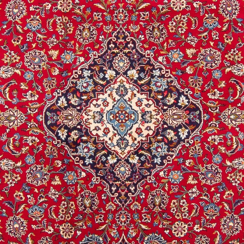 Keshan Teppich 250x350cm - Perserteppich - rot