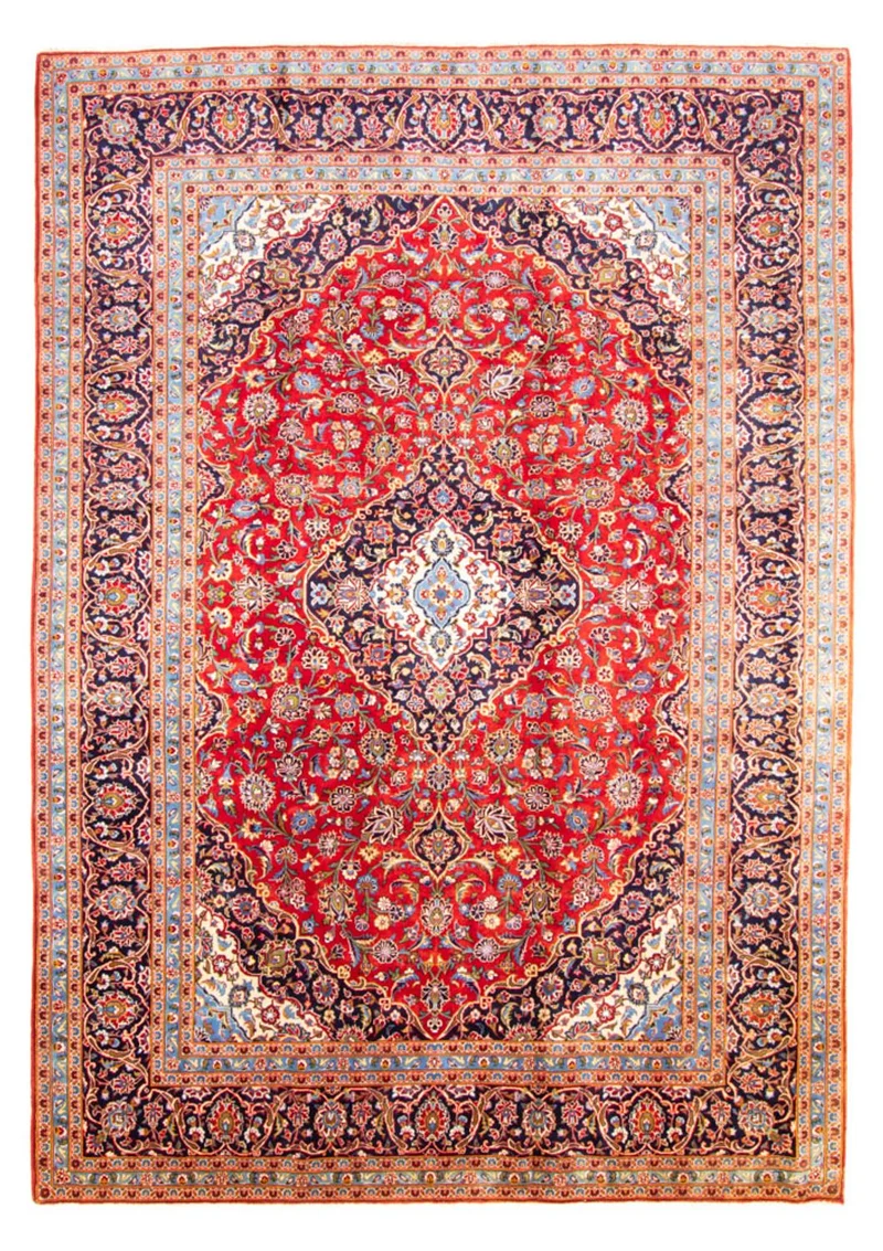 Keshan Teppich 248x350cm - Perserteppich - rot