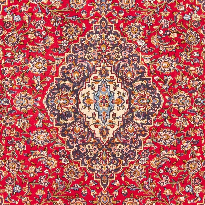 Keshan Teppich 250x346cm - Perserteppich - rot