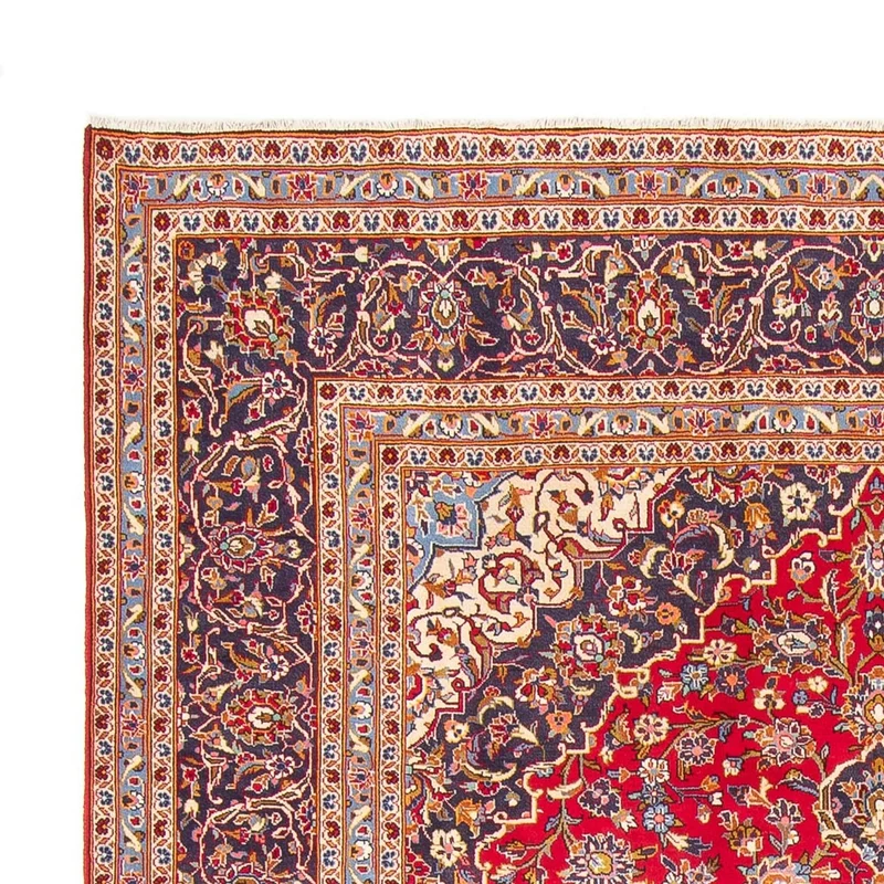 Keshan Teppich 250x346cm - Perserteppich - rot