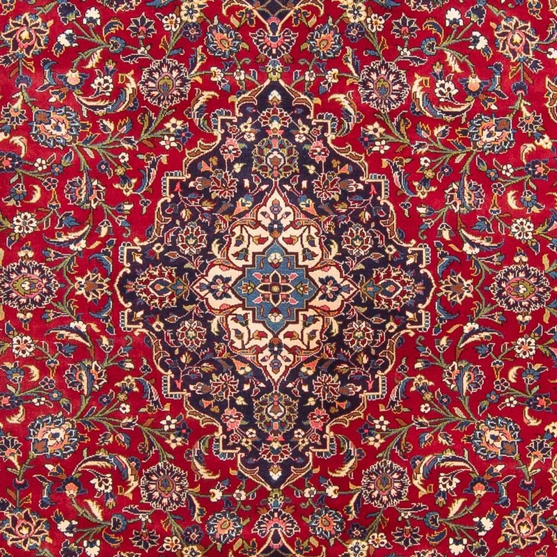 Keshan Teppich 247x348cm - Perserteppich - rot