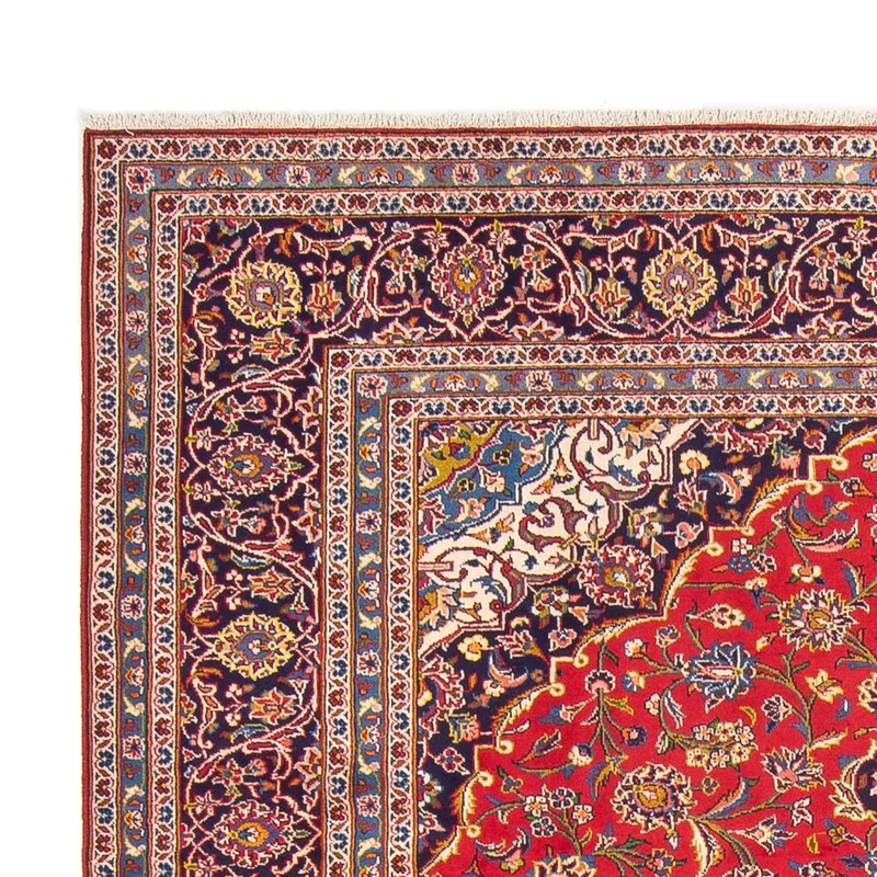 Keshan Teppich 247x343cm - Perserteppich - rot