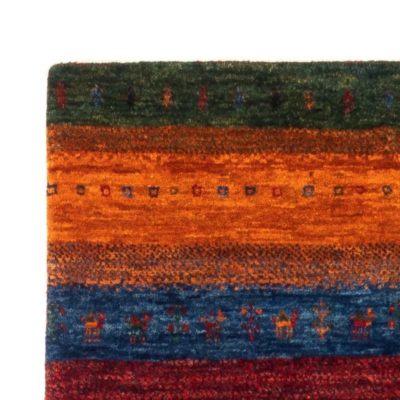 Gabbeh Teppich - Loribaft Perser - Royal - 86 x 137 cm - mehrfarbig