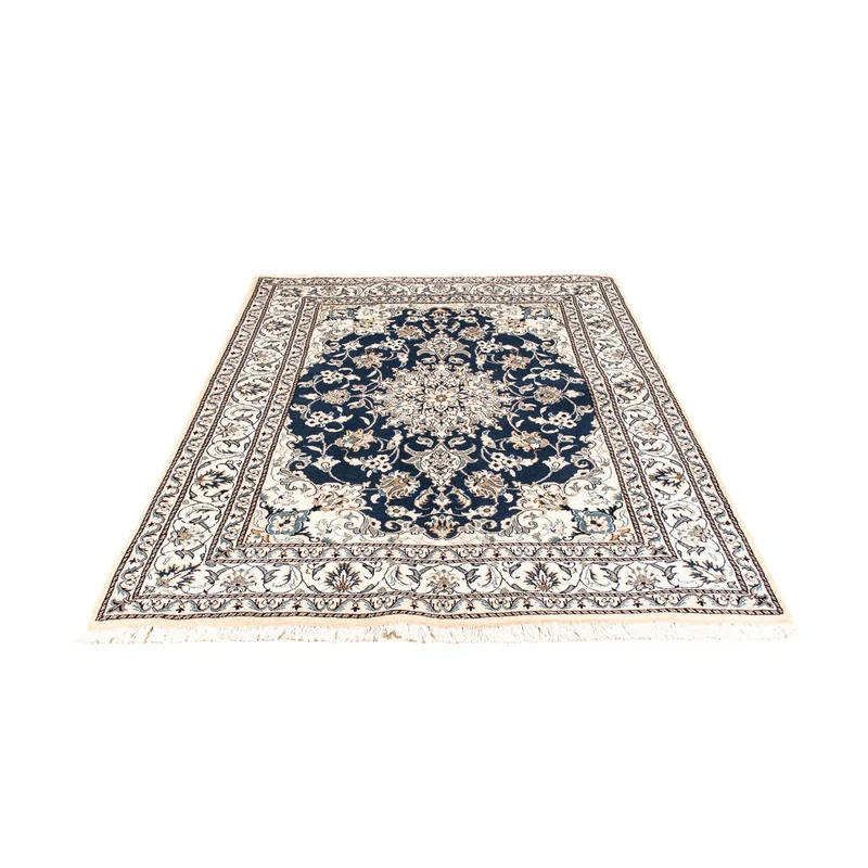 Nain - 12La Teppich 146x195cm - Perserteppich - dunkelblau