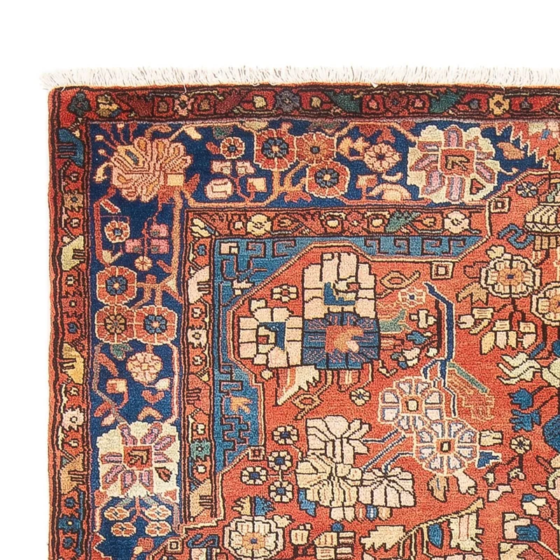 Nahavand Teppich 150x240cm - Perserteppich - hellrot