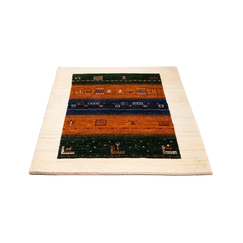 Loribaft Teppich Perser 88x129cm - Orientteppich - mehrfarbig
