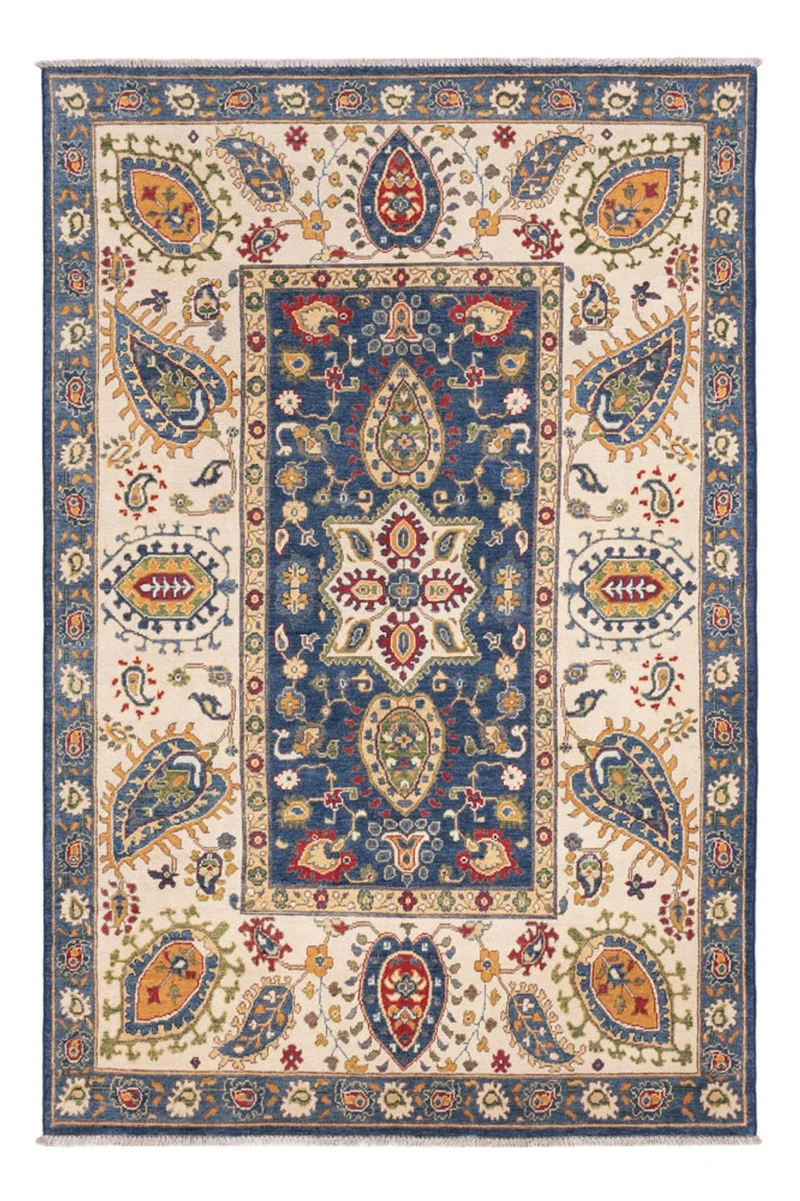 Kazak Teppich 162x249cm - Orientteppich - blau