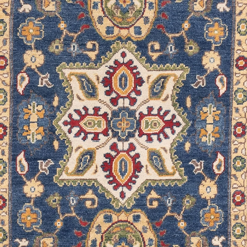 Kazak Teppich 162x249cm - Orientteppich - blau
