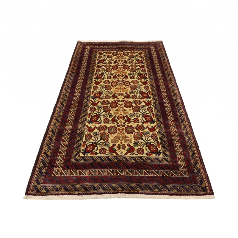 Belutsch Teppich 97x191cm - Orientteppich - mehrfarbig