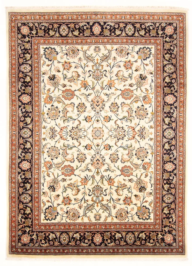 Maschad Teppich 200x290cm - Perserteppich - creme