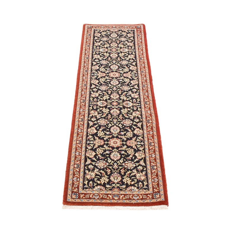Ilam Teppich 54x196cm - Perserteppich - dunkelblau