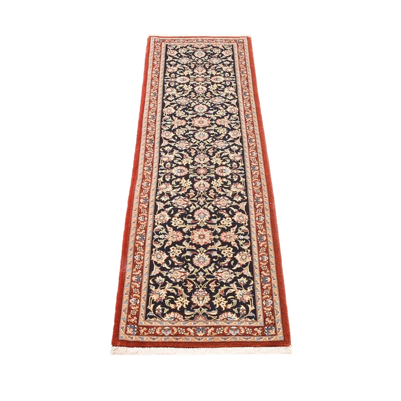 Ilam Teppich 54x196cm - Perserteppich - dunkelblau