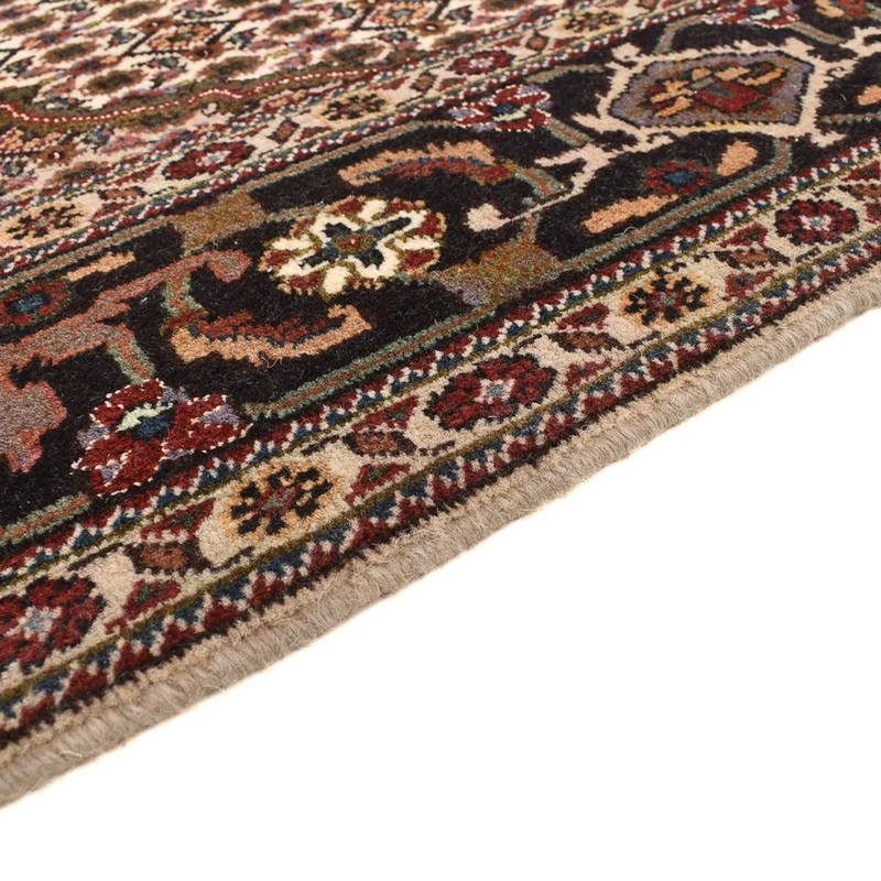 Täbriz - 40 Raj Teppich 202x206cm - Perserteppich - hellbraun