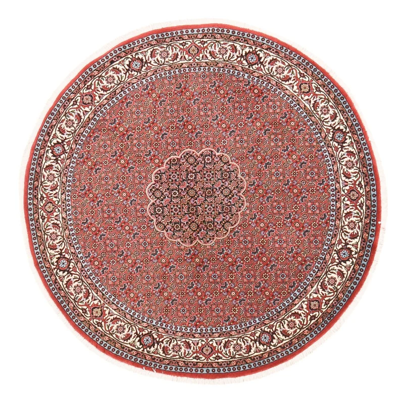 Bidjar Teppich 150x150cm - Perserteppich - rost