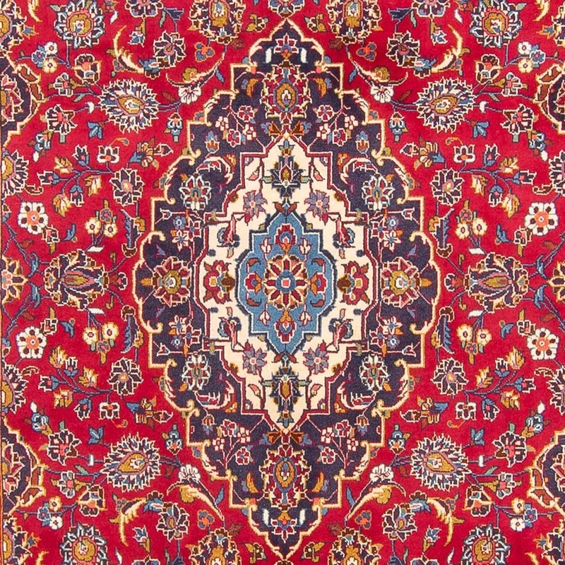 Keshan Teppich 200x302cm - Perserteppich - rot