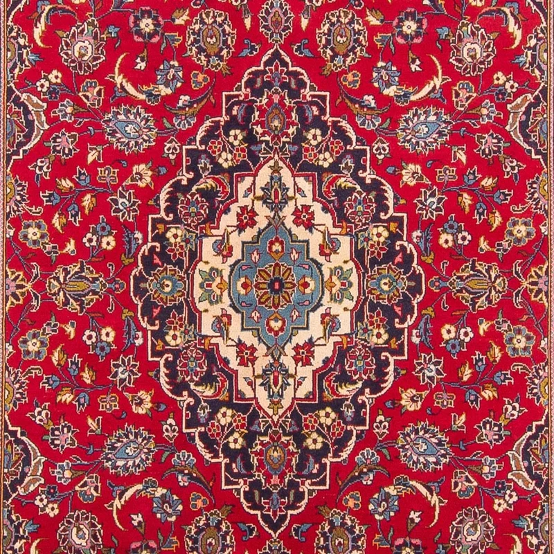 Keshan Teppich 194x310cm - Perserteppich - rot