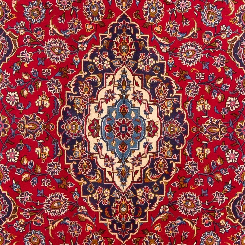 Perserteppich - Keshan - 196 x 306 cm - rot