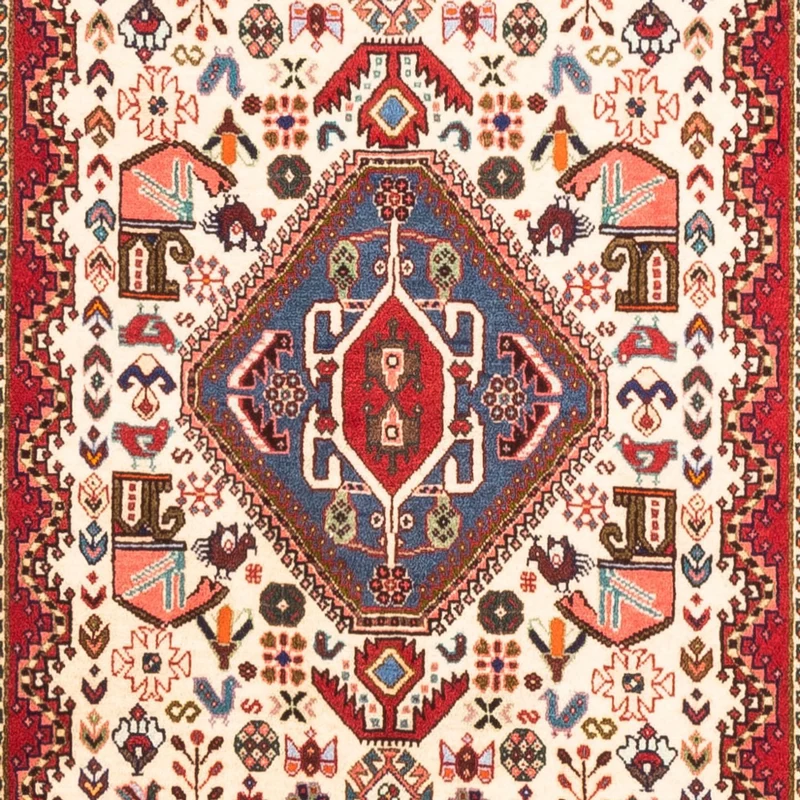 Ghashghai Teppich 83x306cm - Perserteppich - creme