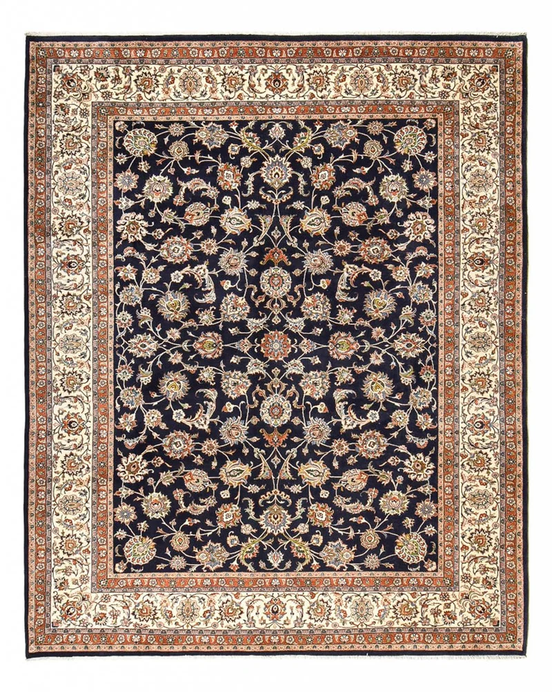 Maschad Teppich 300x385cm - Perserteppich - dunkelblau