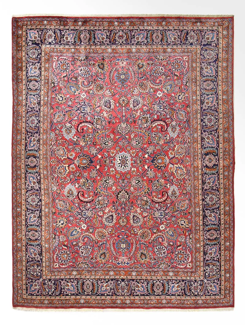 Maschad Teppich 298x394cm - Perserteppich - rot