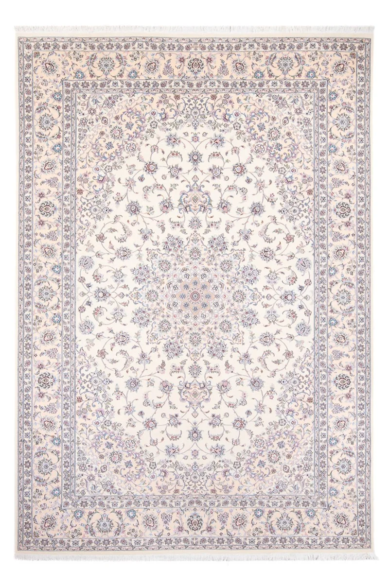 Nain - 6La Teppich 200x302cm - Perserteppich - creme