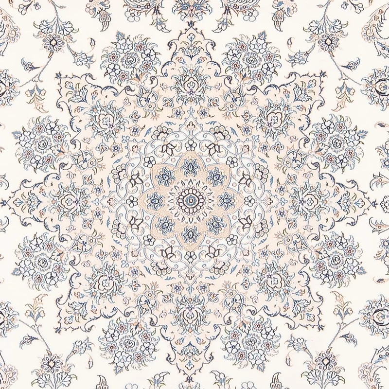 Nain - 6La Teppich 200x302cm - Perserteppich - creme