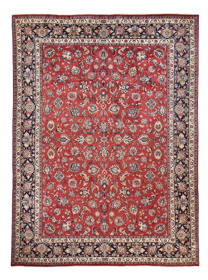 Maschad Teppich 298x393cm - Perserteppich - rot