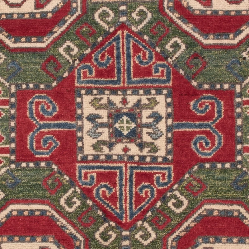 Kazak Teppich 100x145cm - Orientteppich - rot
