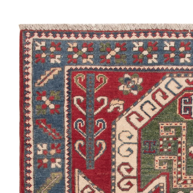 Kazak Teppich 100x145cm - Orientteppich - rot
