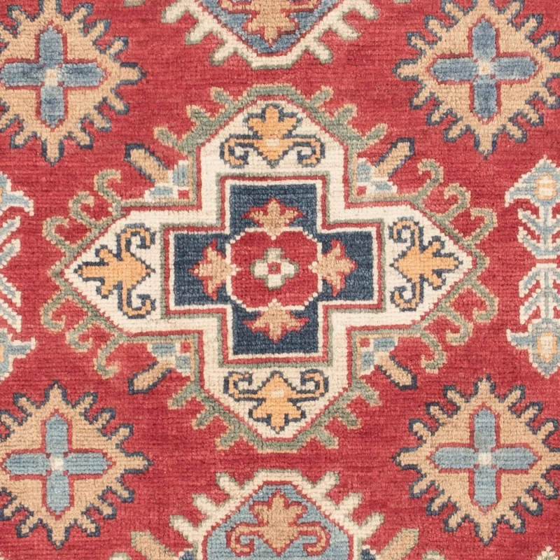 Kazak Teppich 98x146cm - Orientteppich - rot