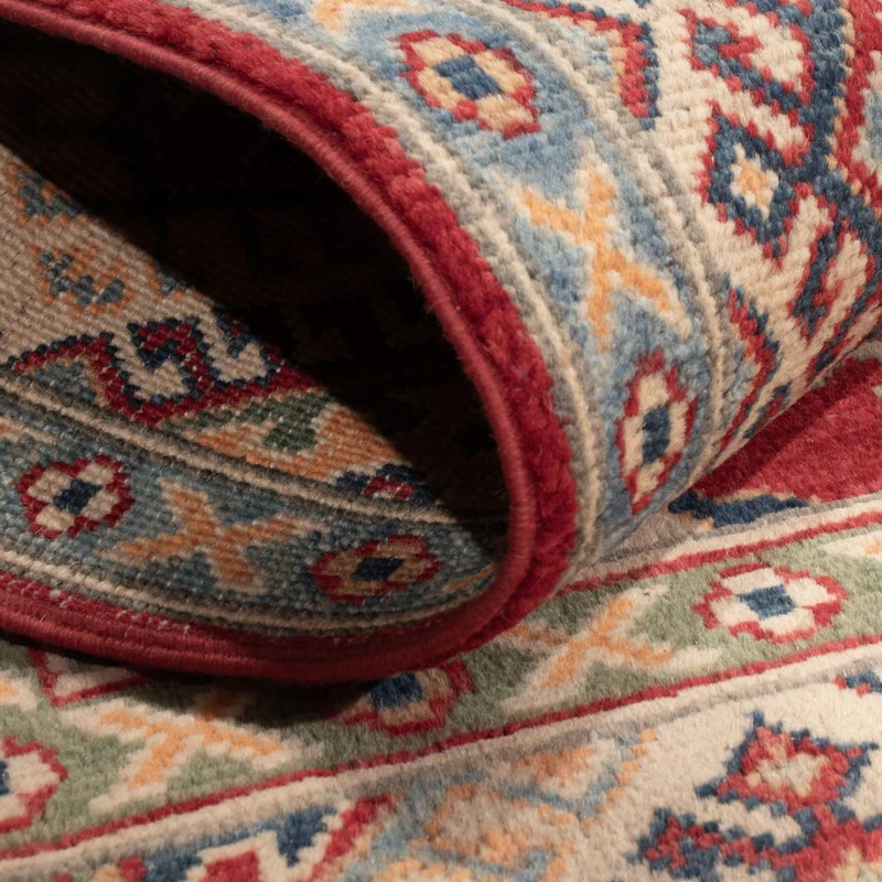 Kazak Teppich 98x146cm - Orientteppich - rot