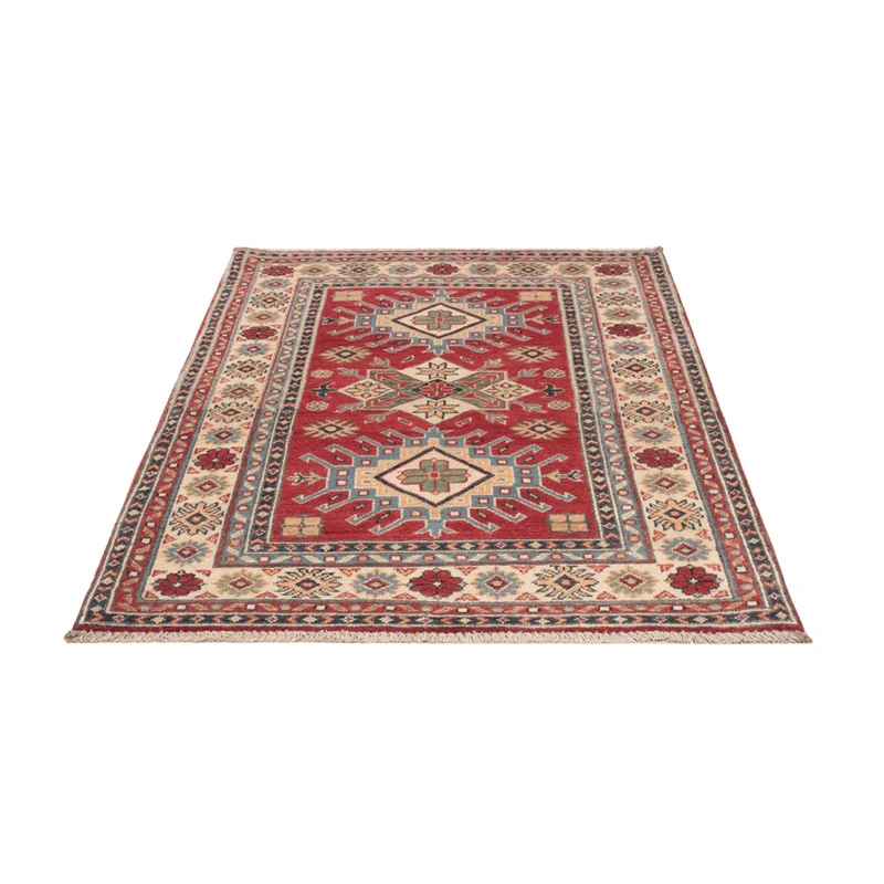 Kazak Teppich 103x141cm - Orientteppich - rot