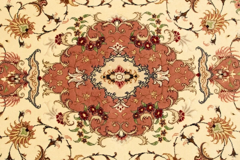 Täbriz - 50 Raj Teppich 102x154cm - Perserteppich