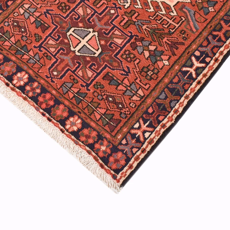 Qaraja Teppich 78x281cm - Perserteppich - hellrot