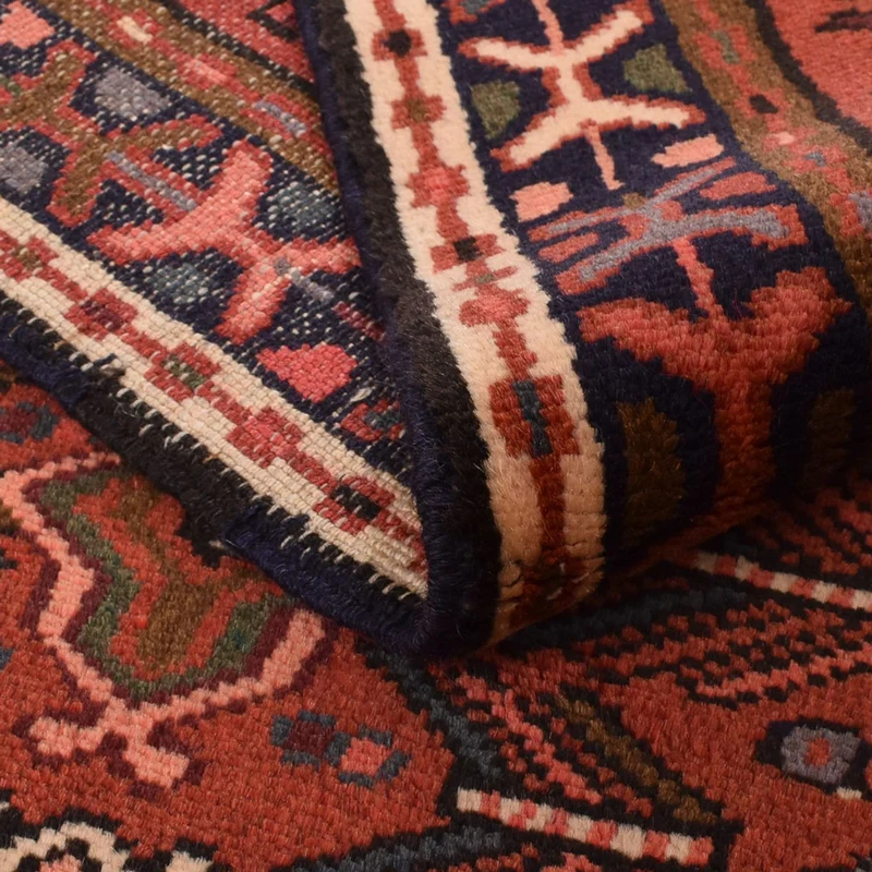 Qaraja Teppich 78x281cm - Perserteppich - hellrot