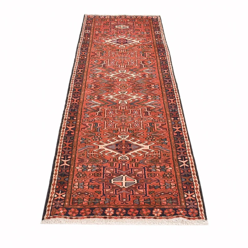 Qaraja Teppich 78x281cm - Perserteppich - hellrot