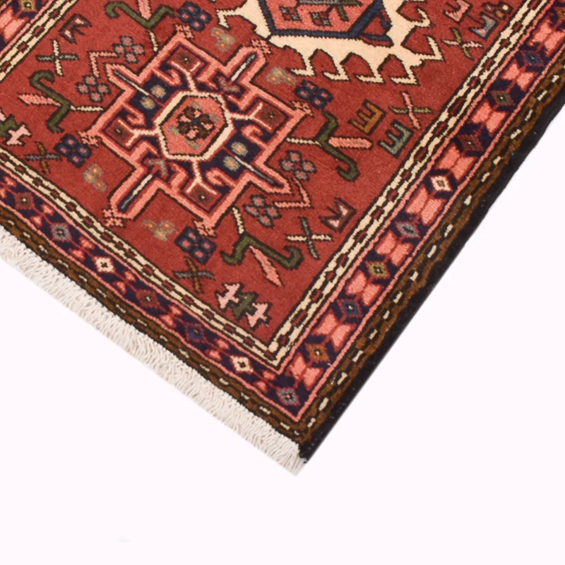 Qaraja Teppich 73x290cm - Perserteppich - rot